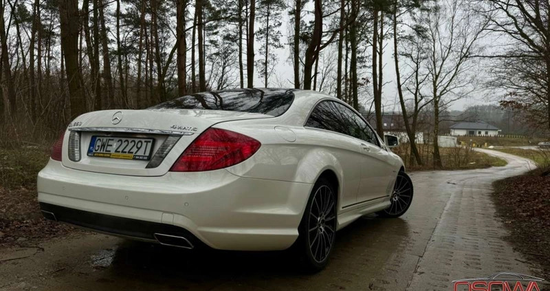 Mercedes-Benz CL cena 129999 przebieg: 183000, rok produkcji 2012 z Biskupiec małe 781